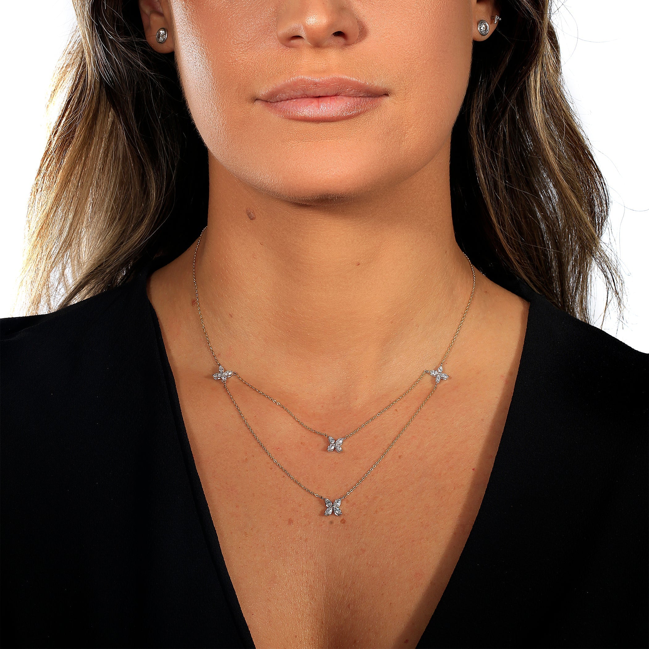 diamond tennis necklace