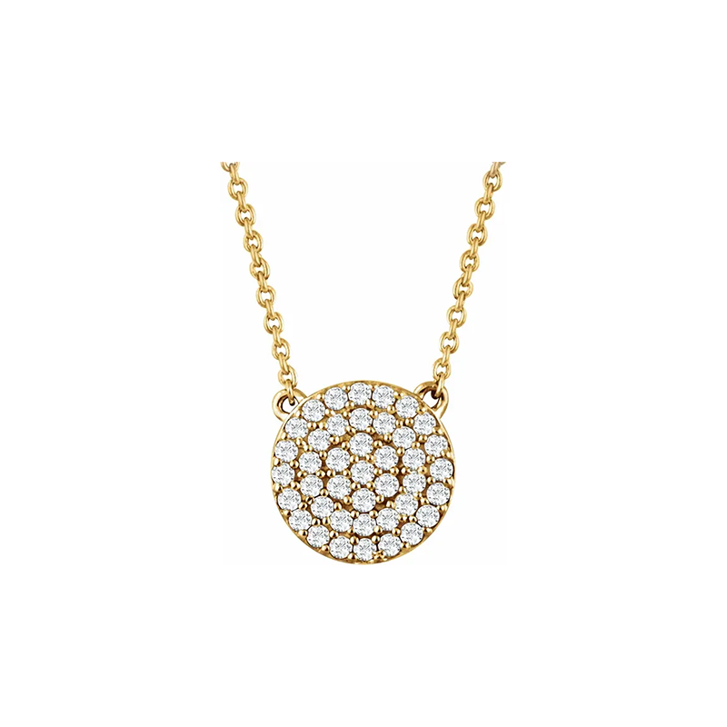 The More the Merrier Diamond Cluster Necklace