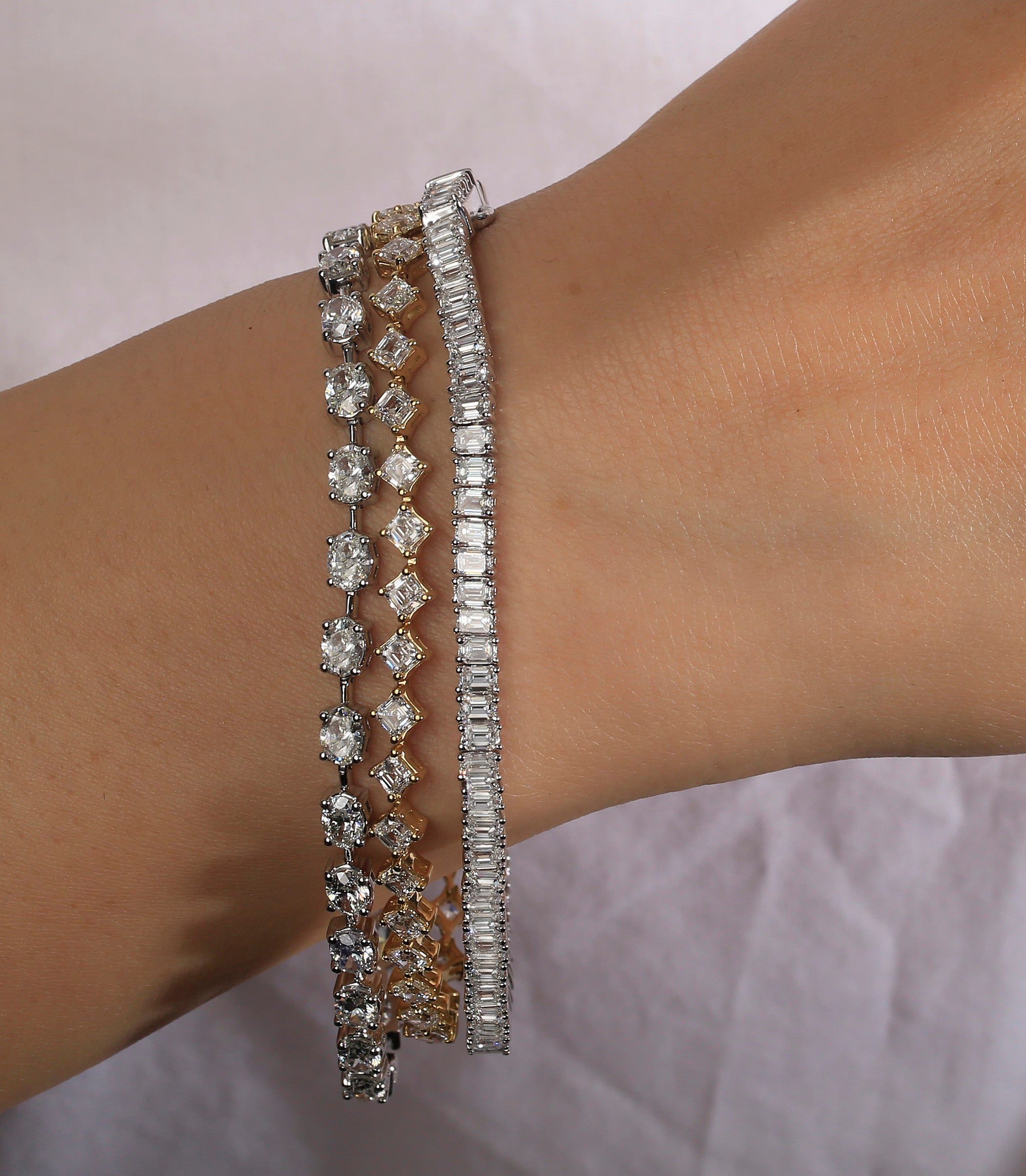 Oh My! Oval-Cut Tennis Bracelet